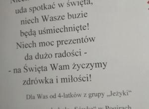Życzenia z Litwy